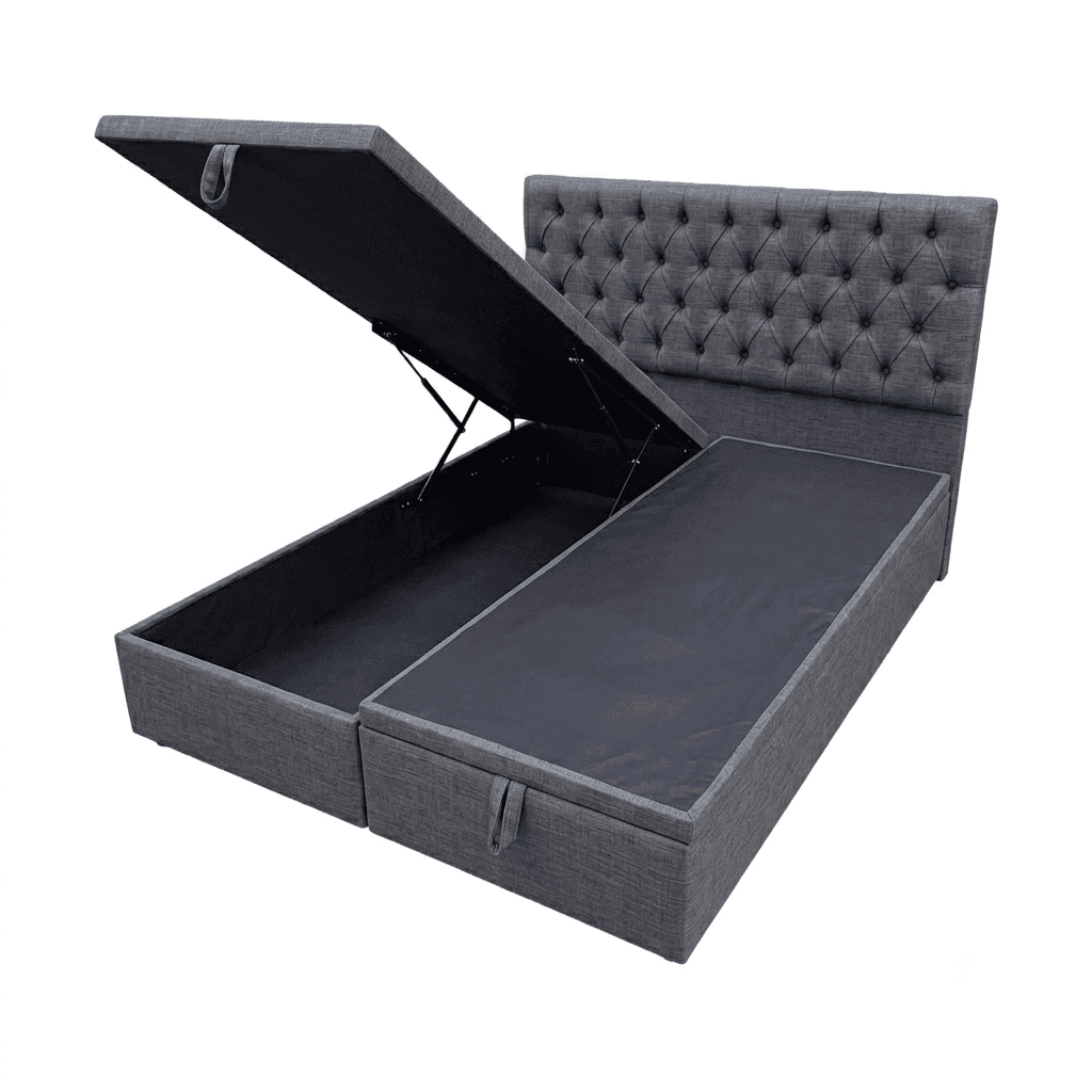 Cama Baúl 2 Plazas Base Dividida